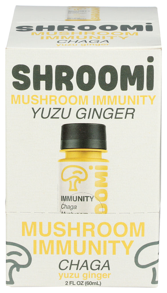 Yuzu Ginger Immunity Shot with Chaga Mushroom (Case of 12)