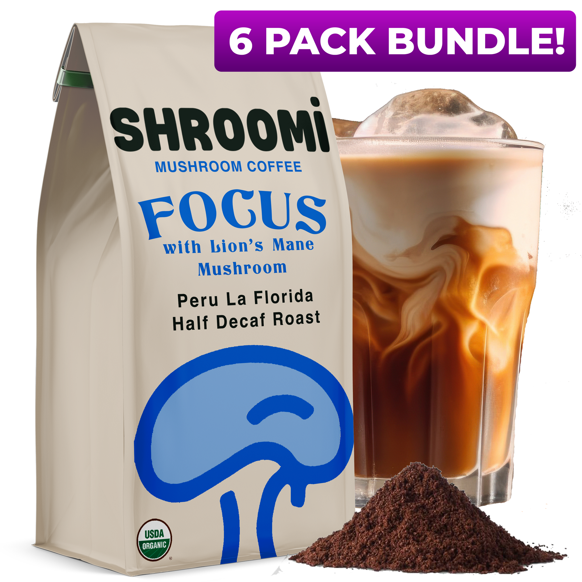 Half Decaf Roast Peru La Florida BUNDLE & SAVE 6 PACK